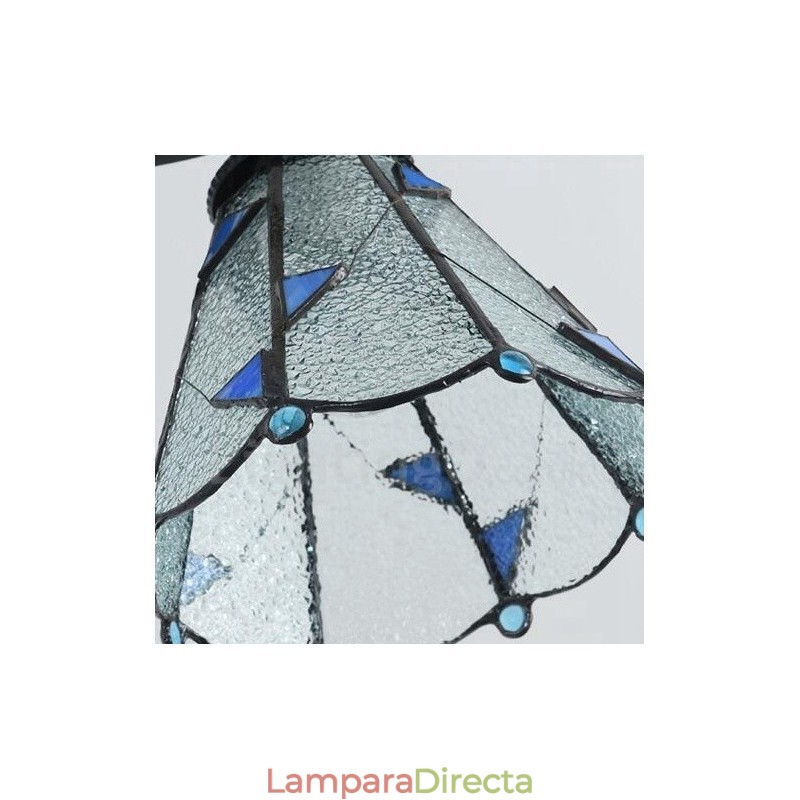 Lámpara de araña de metal integrada para baño, estilo mediterráneo, 11 luces