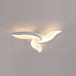 Lámpara de araña integrada contemporánea moderna de 3 luces