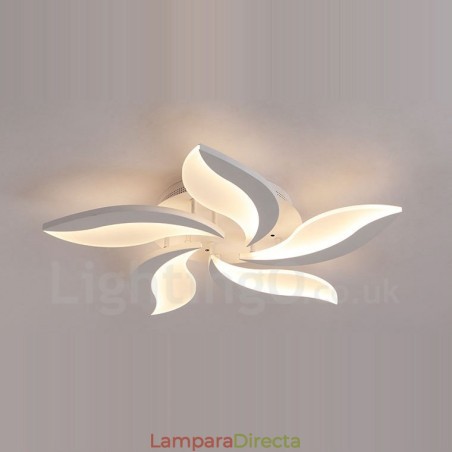 Lámpara de araña integrada contemporánea moderna de 5 luces Lámpara de araña integrada contemporánea moderna de 5 luces