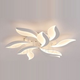 Lámpara de araña moderna contemporánea integrada de 9 luces y 68 W