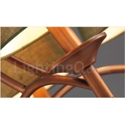 Lámpara de araña de metal integrada estilo rústico Lodge de 8 luces
