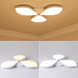 Lámpara empotrada de metal integrada contemporánea moderna de 3 luces