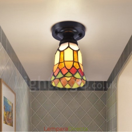 Lámpara empotrada integrada de estilo mediterráneo Lámpara empotrada integrada de estilo mediterráneo