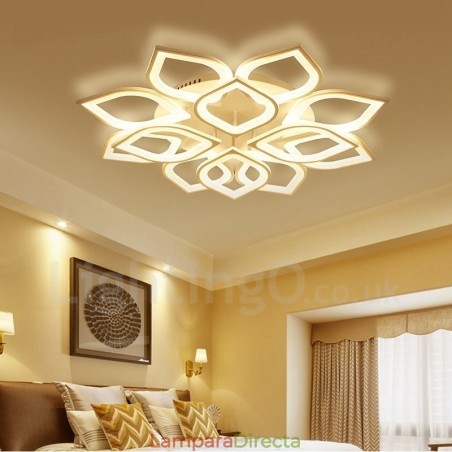Lámpara empotrada integrada contemporánea moderna de 12 luces Lámpara empotrada integrada contemporánea moderna de 12 luces