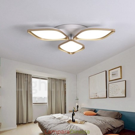 Lámpara empotrada de metal integrada contemporánea moderna de 3 luces Lámpara empotrada de metal integrada contemporánea moderna de 3 luces