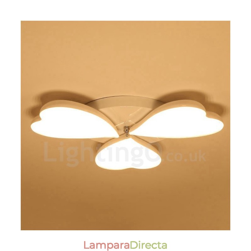 Lámpara empotrada de metal integrada contemporánea moderna de 3 luces