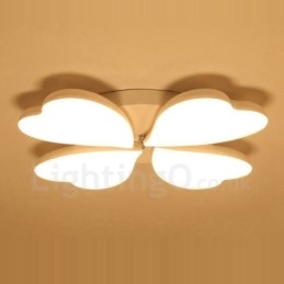 Lámpara empotrada de metal integrada contemporánea moderna de 4 luces
