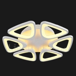 Lámpara empotrada integrada contemporánea moderna de 6 luces