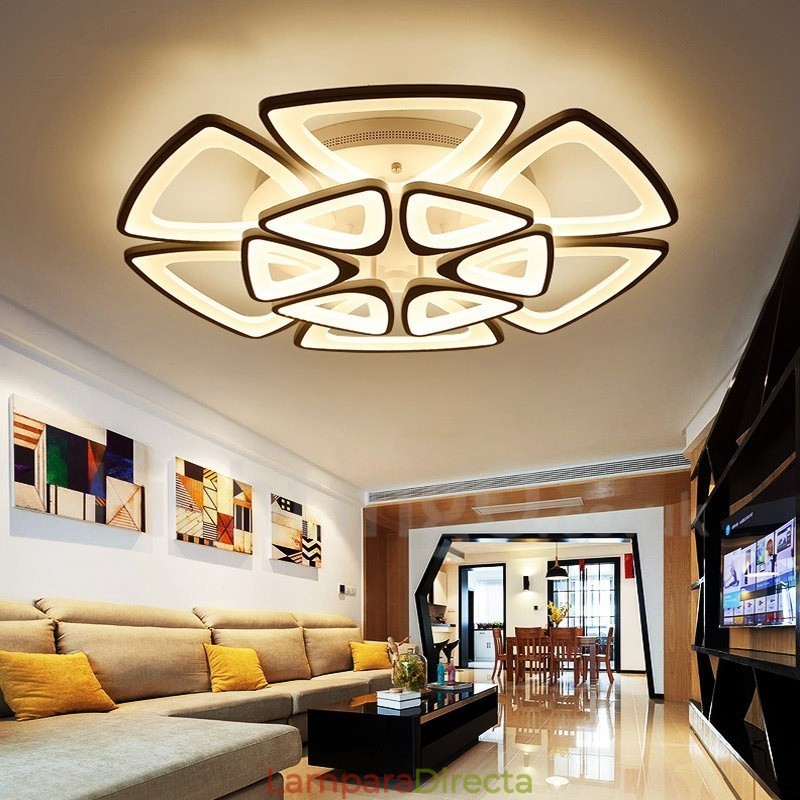 Lámpara empotrada integrada contemporánea moderna de 12 luces