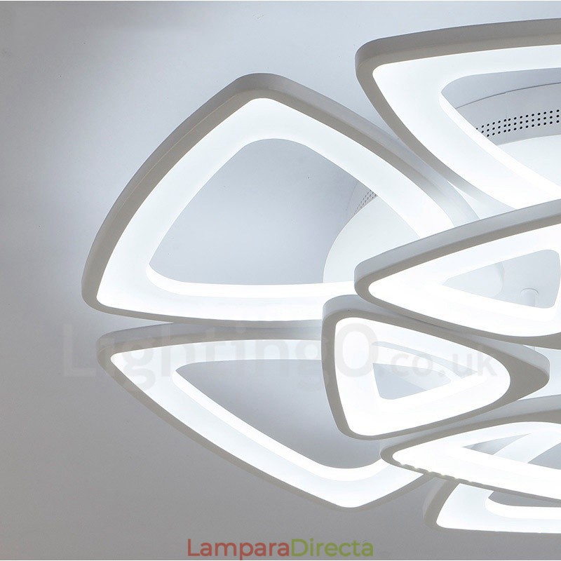 Lámpara empotrada integrada contemporánea moderna de 12 luces