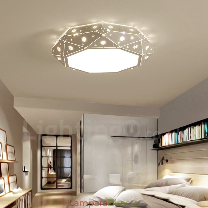 Lámpara empotrada de metal integrada contemporánea moderna