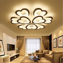 Lámpara empotrada integrada contemporánea moderna de 9 luces