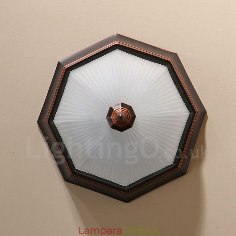 Lámpara empotrada integrada Rustic Lodge