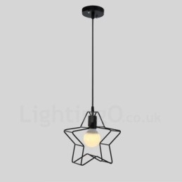 Lámpara colgante integrada contemporánea moderna de 1 luz