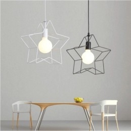 Lámpara colgante integrada contemporánea moderna de 1 luz