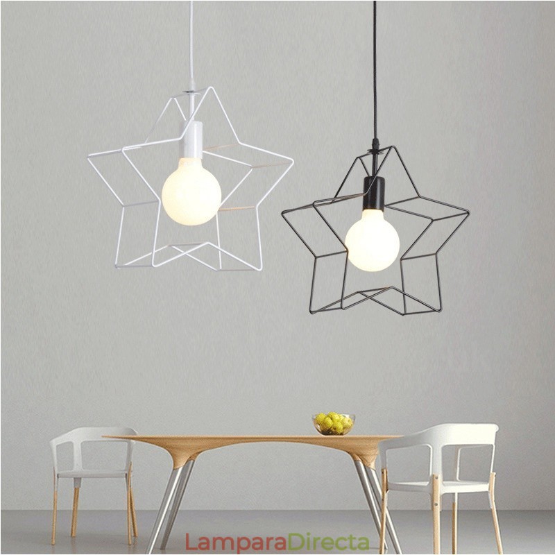 Lámpara colgante integrada contemporánea moderna de 1 luz
