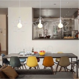 Lámpara colgante integrada contemporánea moderna de 3 luces