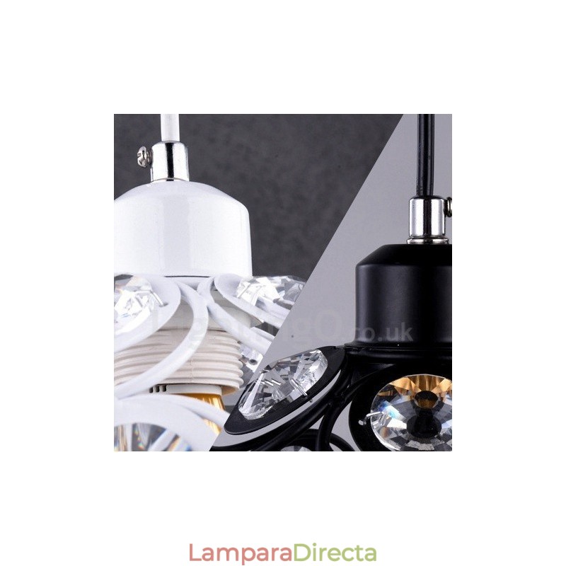 Lámpara colgante integrada Rustic Lodge de 1 luz