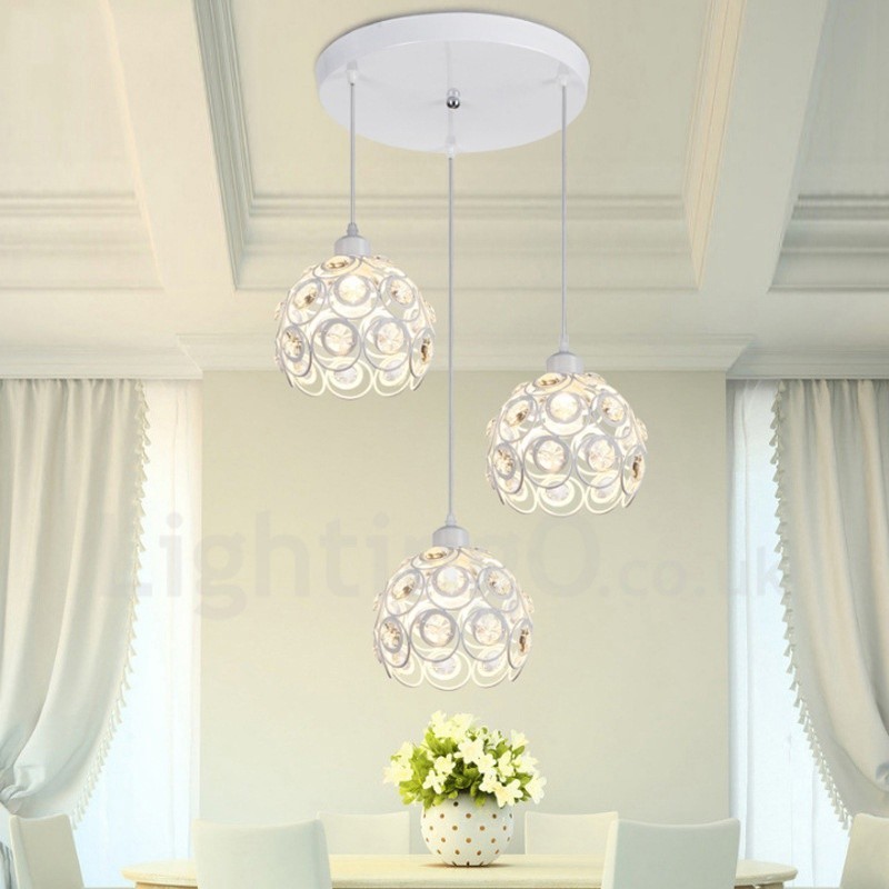 Lámpara colgante integrada Rustic Lodge de 3 luces