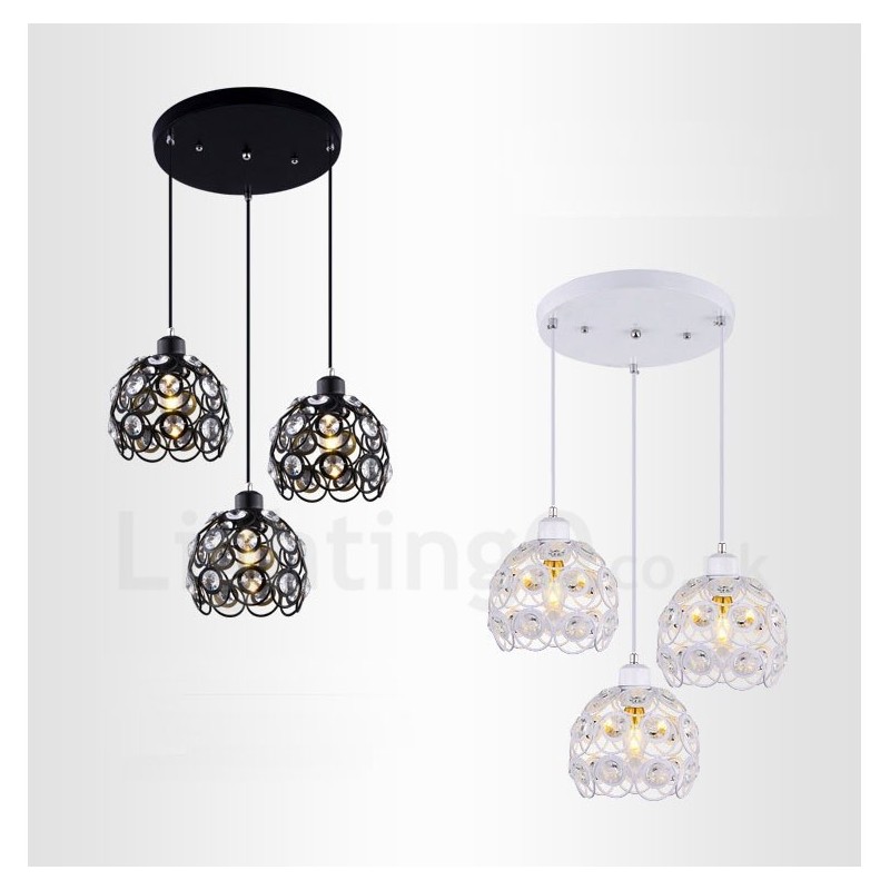 Lámpara colgante integrada Rustic Lodge de 3 luces