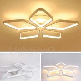 Lámpara empotrada de metal integrada contemporánea moderna de 5 luces