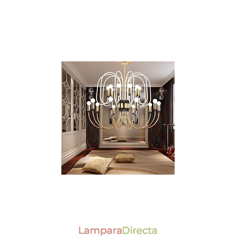 Lámpara de araña contemporánea moderna Lámpara de araña personalizada