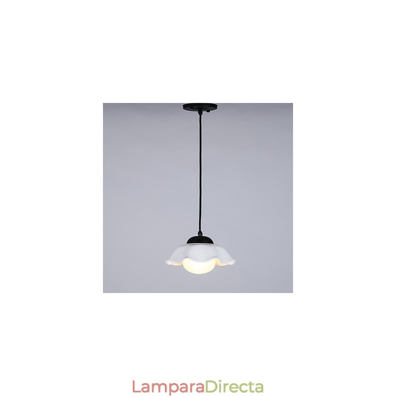 Lámpara de araña de 2 focos con diseño de cabaña rústica para diseñadores de interiores de metal.