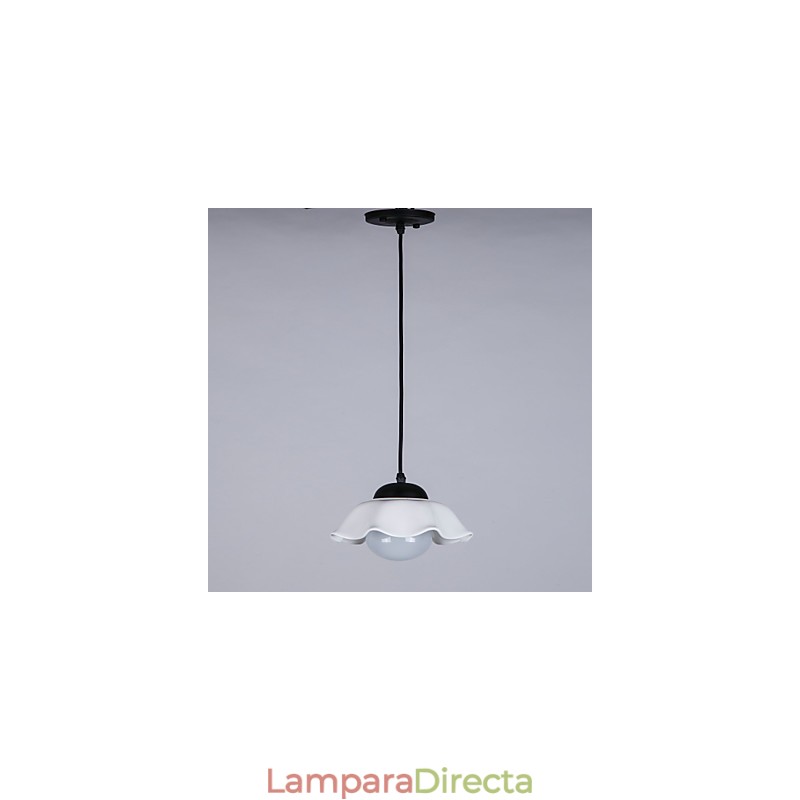 Lámpara de araña de 2 focos con diseño de cabaña rústica para diseñadores de interiores de metal.