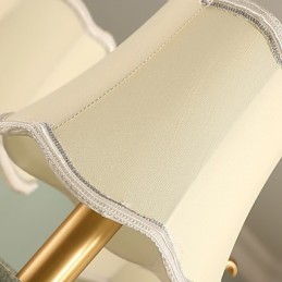 Lámpara de araña de cobre con diseño de jade decorativo OP0