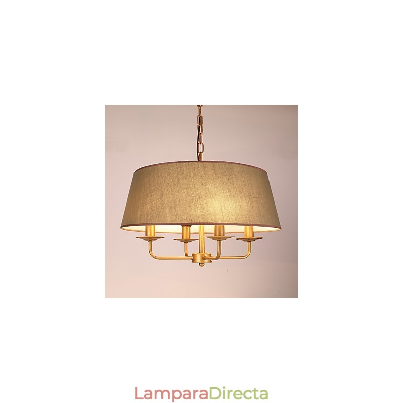 Lámpara de araña de 2 focos con diseño de cabaña rústica para diseñadores de interiores de metal.
