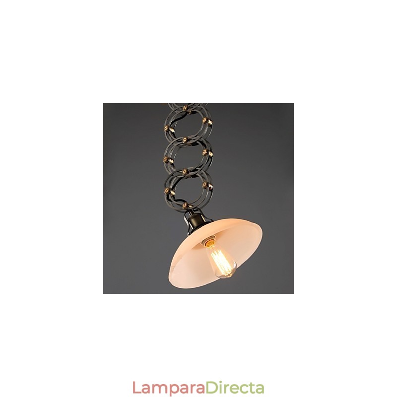 Lámpara colgante estilo loft estilo campestre americano, lámpara de tijera de hierro forjado, luces de decoración para tiendas.