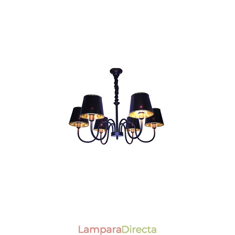 Lámpara colgante de metal de otros diseñadores contemporáneos modernos