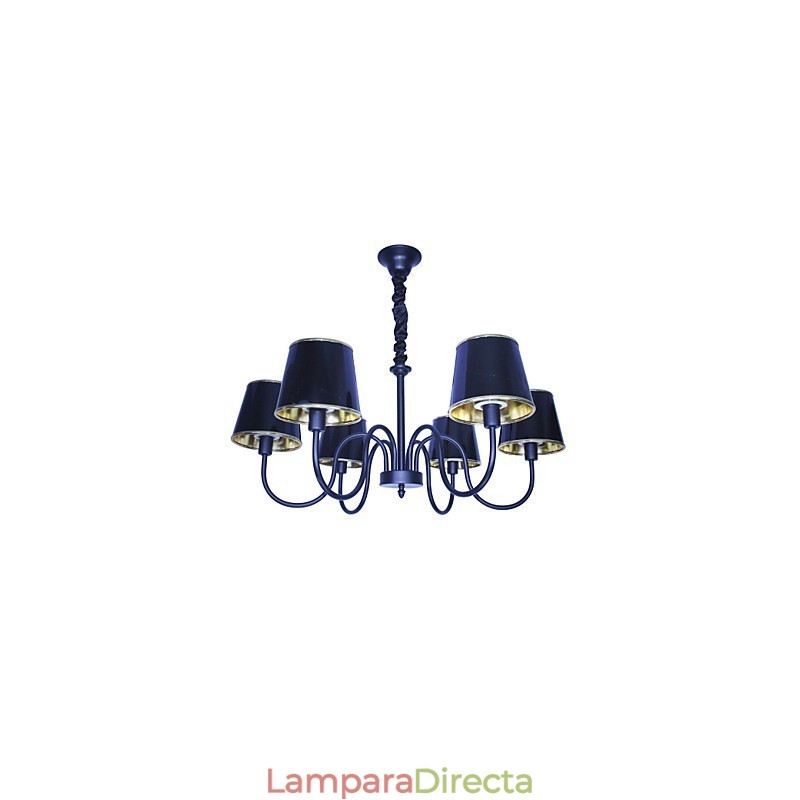 Lámpara colgante de metal de otros diseñadores contemporáneos modernos