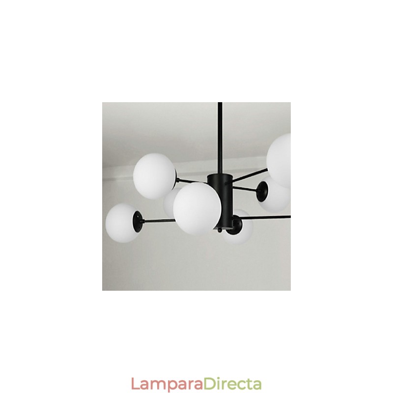 Lámpara de araña de metal estilo mini con pintura clásica tradicional contemporánea moderna