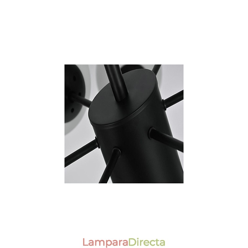 Lámpara de araña de metal estilo mini con pintura clásica tradicional contemporánea moderna
