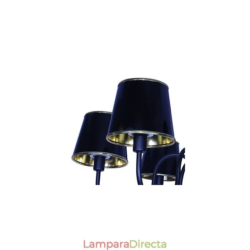 Lámpara colgante de metal de otros diseñadores contemporáneos modernos