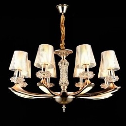 Lámpara colgante de metal estilo mini de cristal, moderna, contemporánea, tradicional, clásica, de aleación de zinc.