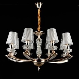Lámpara colgante de metal estilo mini de cristal, moderna, contemporánea, tradicional, clásica, de aleación de zinc.
