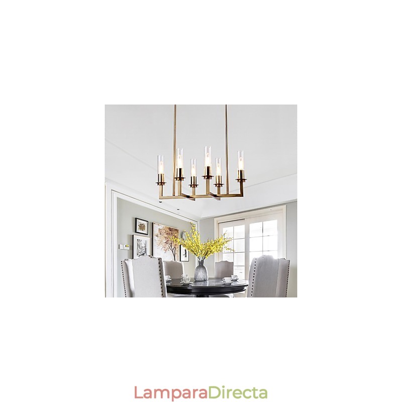 Lámpara de araña minimalista moderna