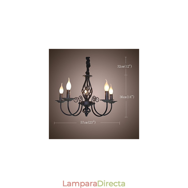 Moderno Contemporáneo Tradicional Clásico Vintage Retro Otros Característica para Mini Estilo Estilo Vela Candelabro de Metal