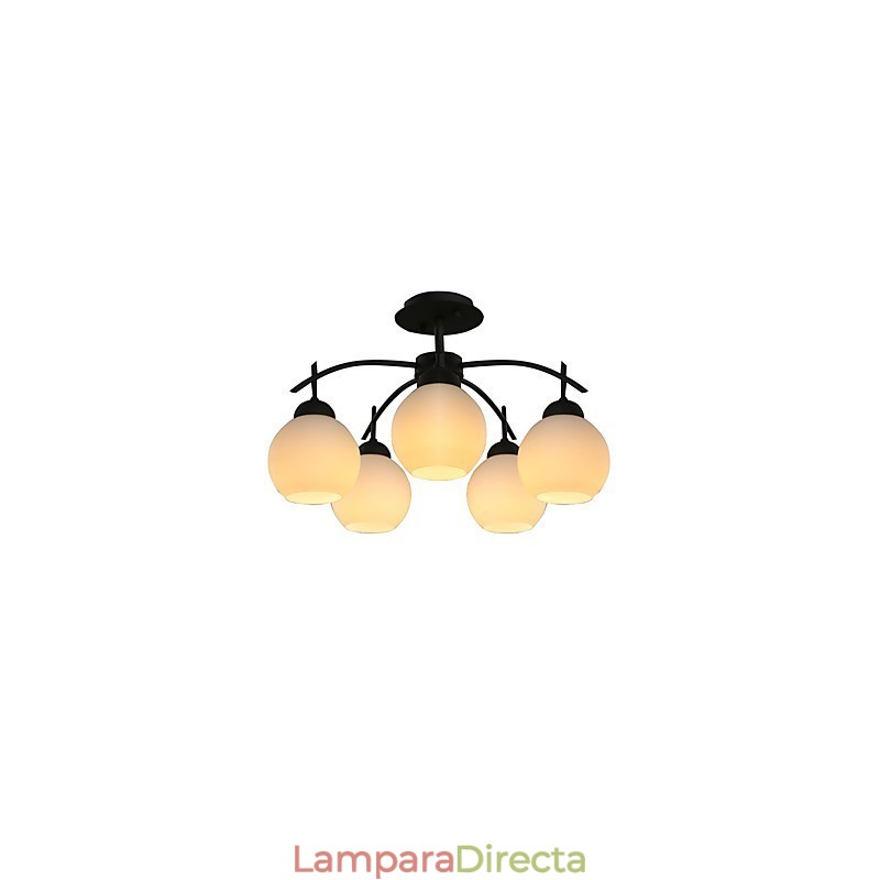 Lámpara de araña de metal moderna y contemporánea para diseñadores.