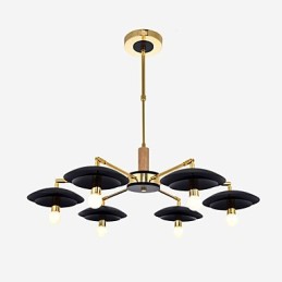 Lámpara de araña personalizada de 6 luces