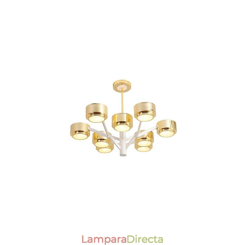 Lámpara de techo de araña minimalista moderna con personalidad
