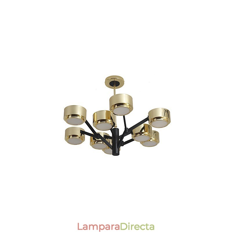 Lámpara de techo de araña minimalista moderna con personalidad