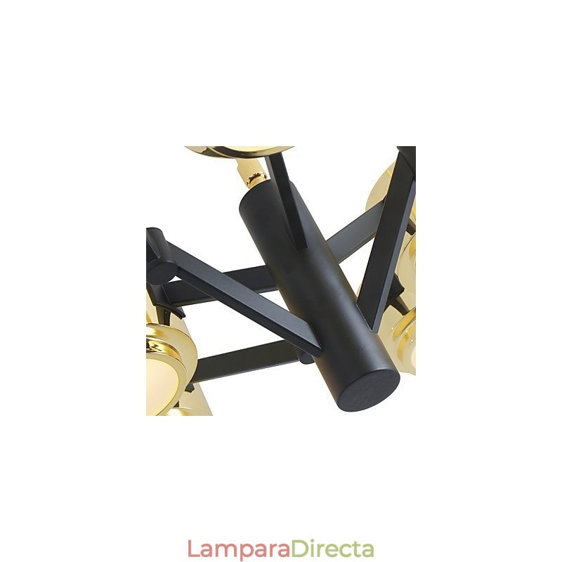 Lámpara de techo de araña minimalista moderna con personalidad