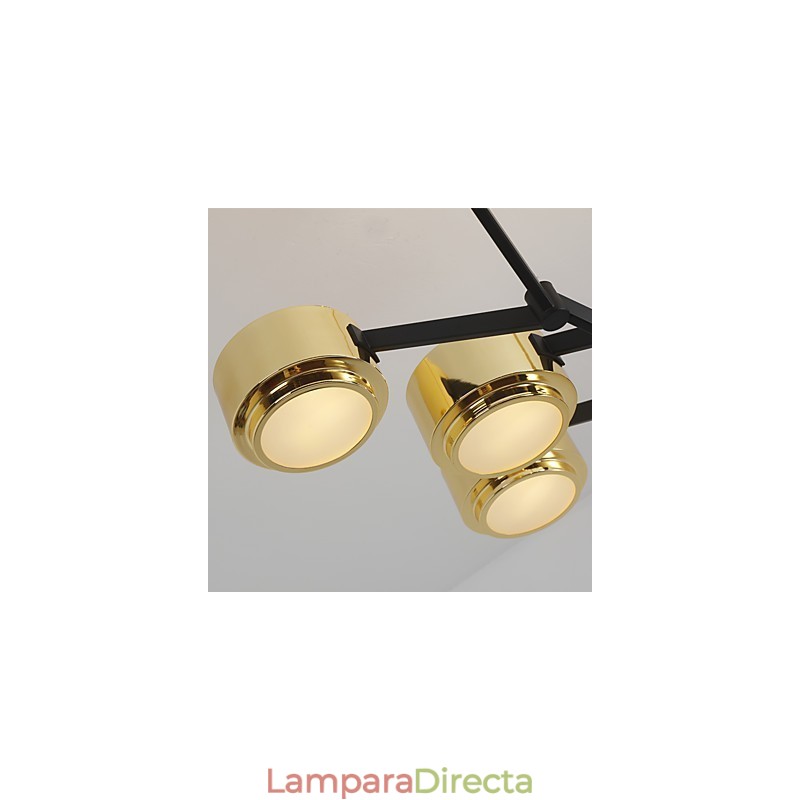 Lámpara de techo de araña minimalista moderna con personalidad