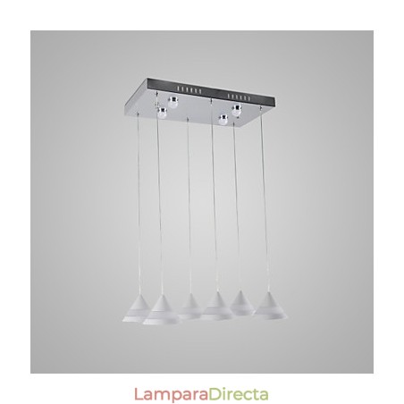 Lámpara colgante moderna contemporánea de acrílico Lámpara colgante moderna contemporánea de acrílico