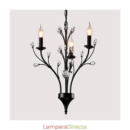 Lámpara de araña de cristal con diseño de globo campestre, moderna, contemporánea, tradicional, clásica, rústica, vintage, retro Lámpara de araña de cristal con diseño de globo campestre, moderna, contemporánea, tradicional, clásica, rústica, vintage, retro