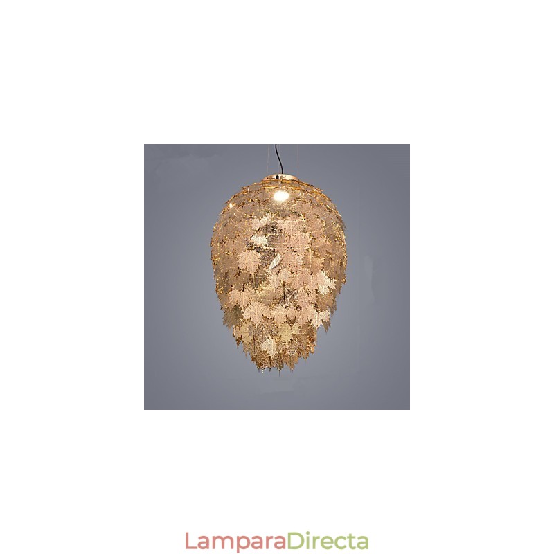 Lámpara de araña clásica tradicional galvanizada con función de candelabro de metal estilo mini