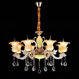 Lámpara colgante de metal estilo mini de cristal, moderna, contemporánea, tradicional, clásica, de aleación de zinc.